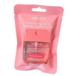 Ashley Belle Moisturizing Spray Hand Sanitizer Mango Peach Splash 1 FL OZ